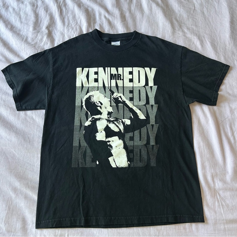 Vintage WWE Mr Kennedy /Say It Loud, Say It Proud/ Double Sided T-Shirt L